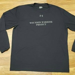 Mens Under Armour Heat WOUNDED WARRIORS XL black